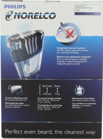 QT4050-41 Philips Norelco Beard trimmer with vacuum